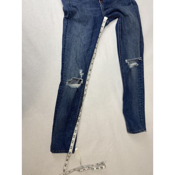 Rag & Bone High Rise Skinny Jeans W1532K520BON Bonnie Grunge 17409 Size 25 - Picture 5 of 10